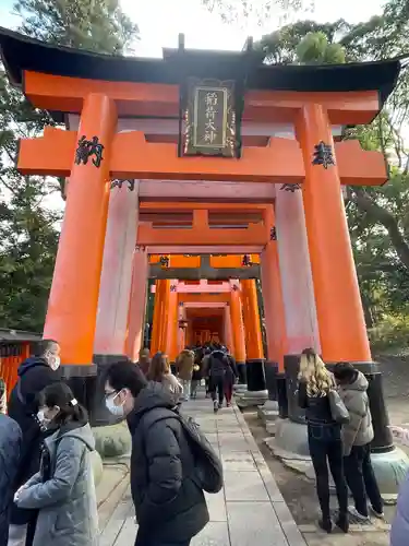 伏見稲荷大社の鳥居