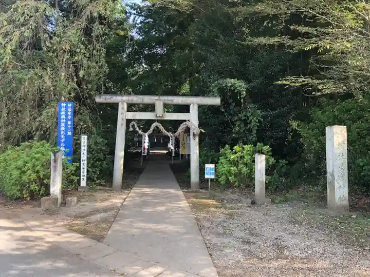 下野 星宮神社の鳥居