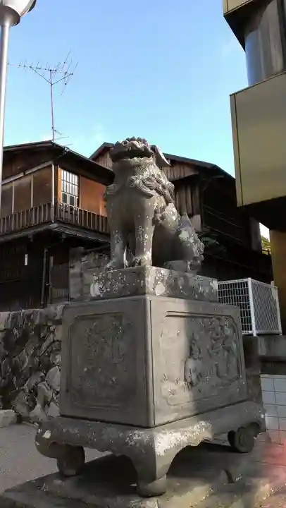 防府天満宮の狛犬