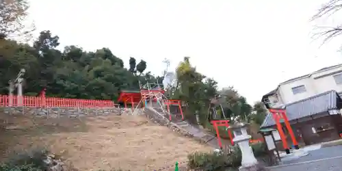 建勲神社の鳥居