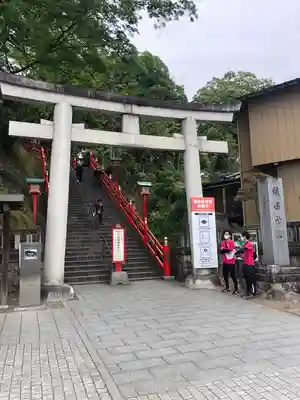 足利織姫神社の鳥居