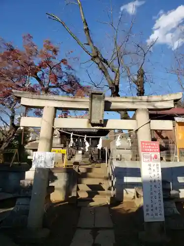 天祖神社の鳥居