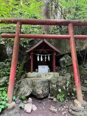 母の白滝神社(山梨県)