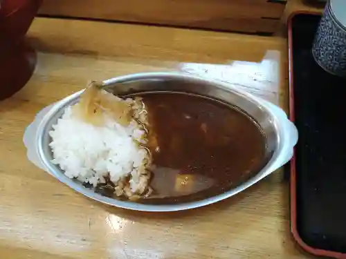 諏訪大社下社秋宮の食事