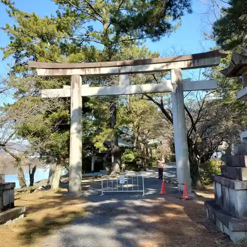 治水神社の鳥居