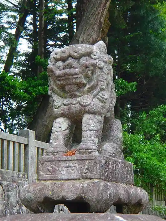 大宮五十鈴神社の狛犬