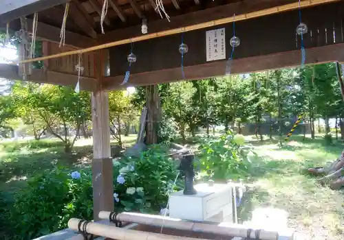 空知神社の手水舎