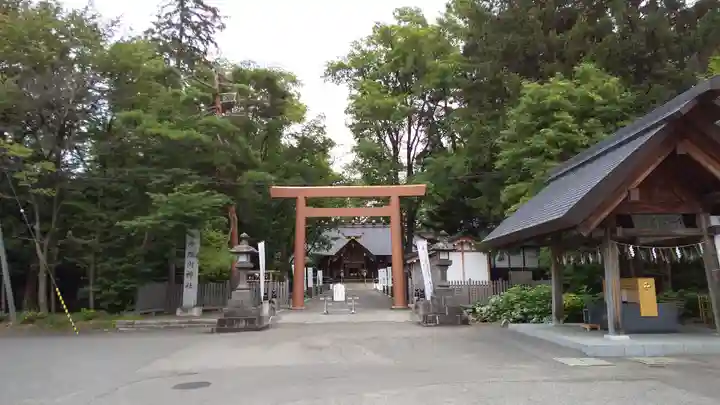 旭川神社の鳥居