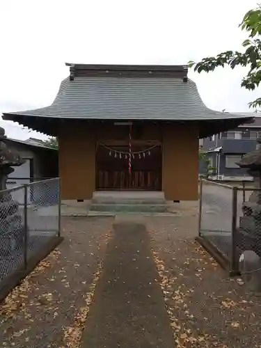 八幡社の本殿・本堂