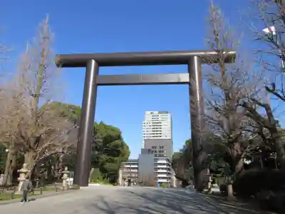 靖國神社の鳥居