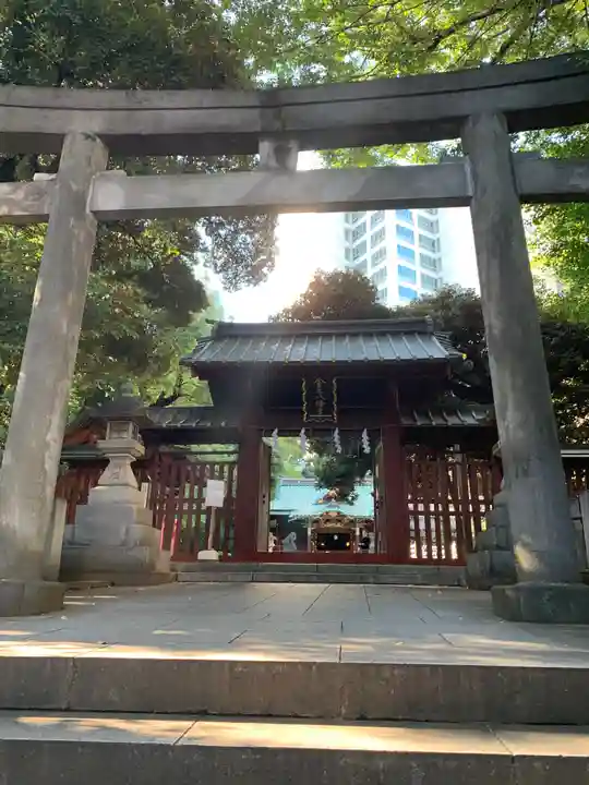 金王八幡宮の鳥居