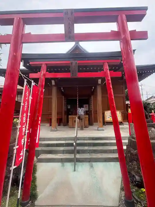 於菊稲荷神社(群馬県)