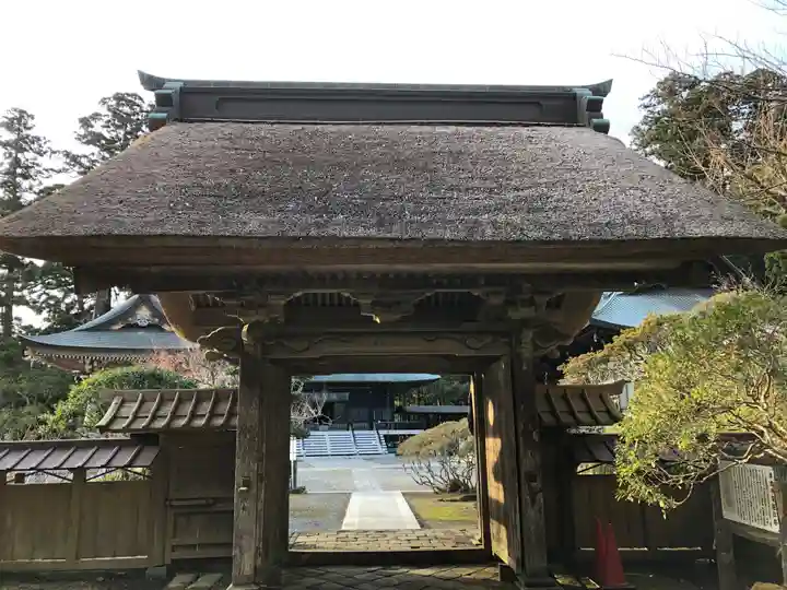 清澄寺の山門・神門
