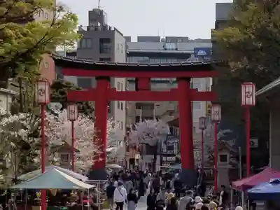 富岡八幡宮の鳥居