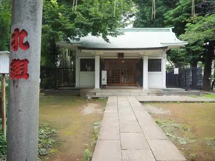 駒込富士神社の本殿・本堂