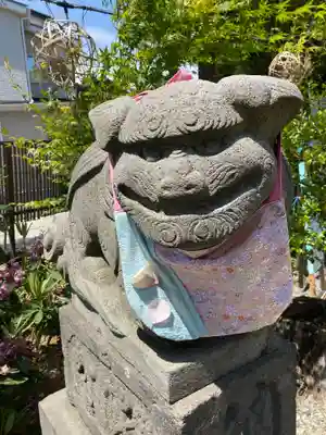 菊田神社の狛犬