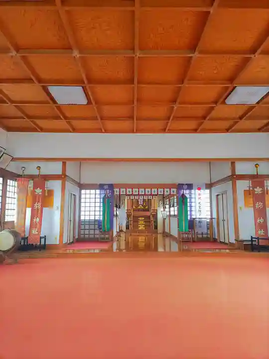 綿神社の本殿・本堂