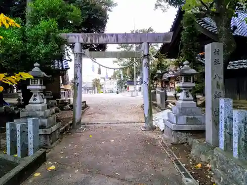 八劔社（上重原八劔社）の鳥居