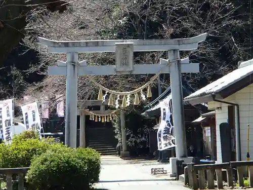 前玉神社の鳥居