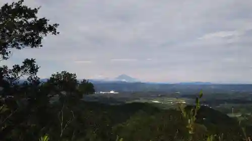 小笠神社の景色