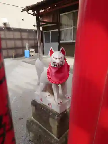 鐘塚稲荷神社の狛犬