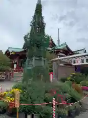 亀戸天神社の庭園