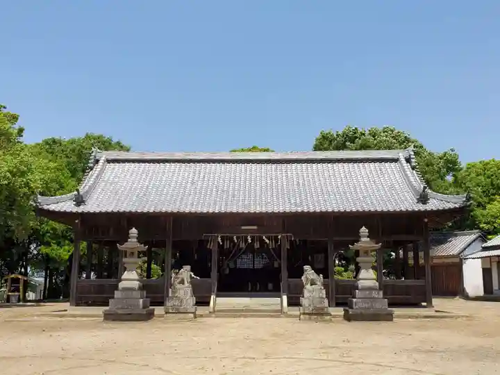 加古八幡神社の本殿・本堂