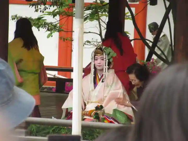 賀茂御祖神社(下鴨神社)のお祭り