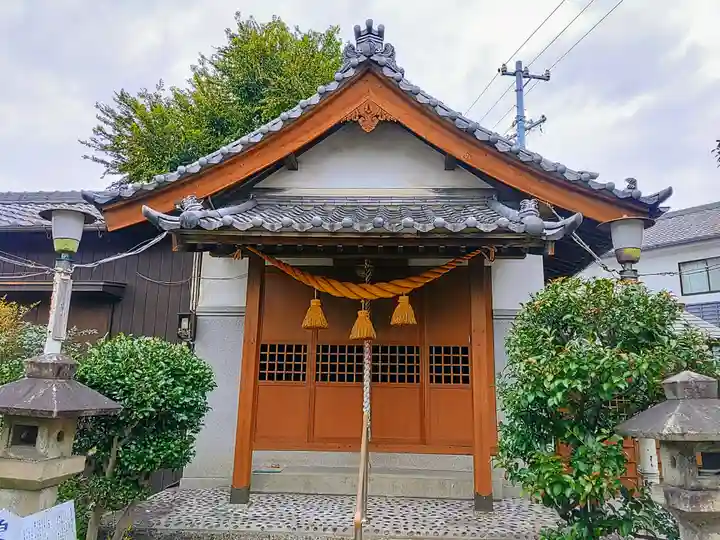 大浜弁財天神社(山稲荷社)の本殿・本堂
