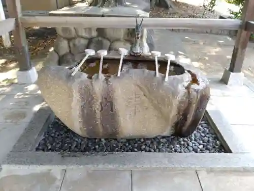 都波岐奈加等神社の手水舎