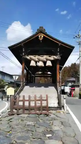 諏訪大社下社春宮の周辺