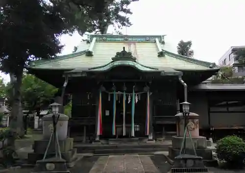 駒留八幡神社の本殿・本堂