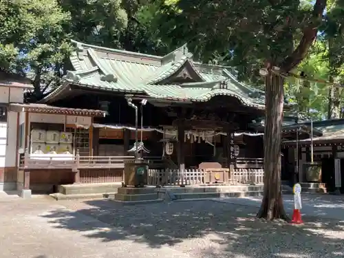 調神社の本殿