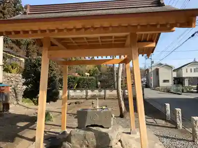 千ケ瀬神社の手水舎