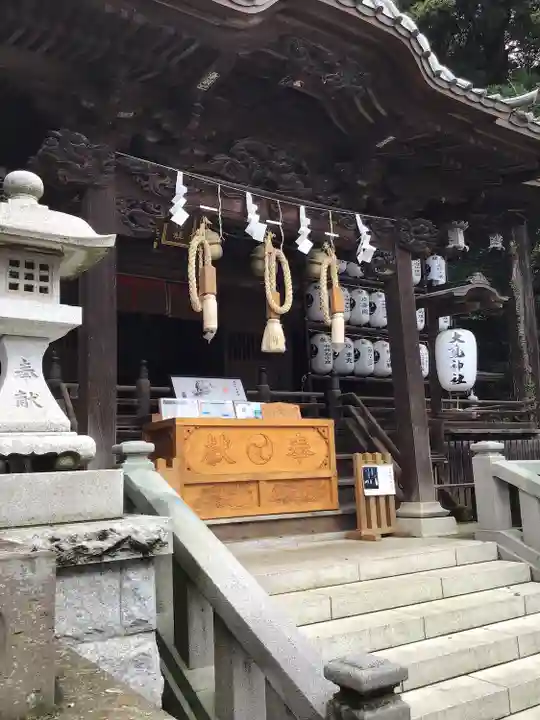 大甕神社の本殿・本堂