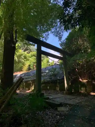 諏訪神社の鳥居