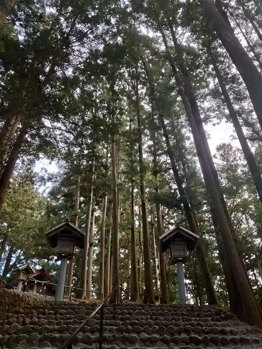 秋葉山本宮 秋葉神社 下社の自然