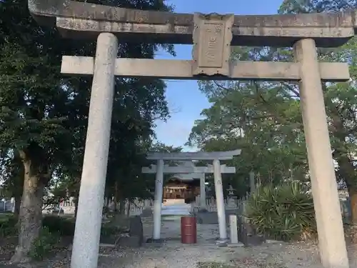 山田神社の鳥居