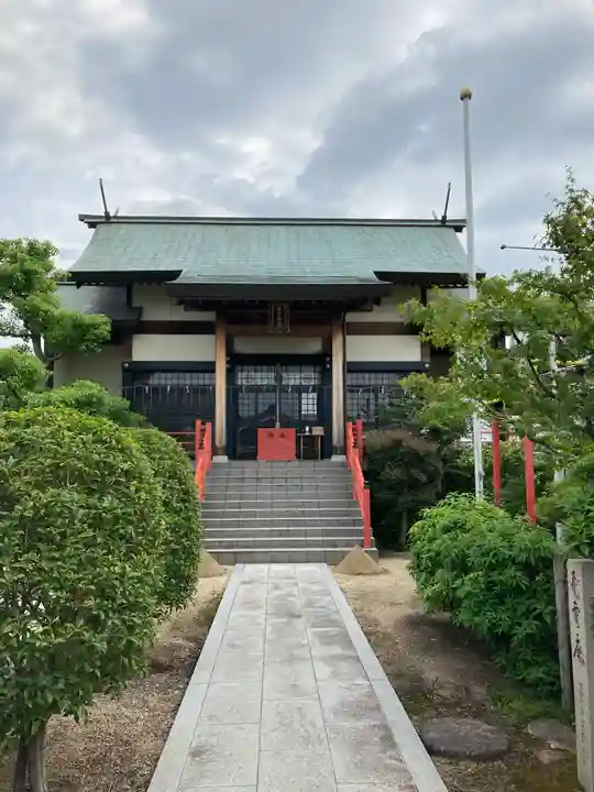 泉州磐船神社の本殿・本堂