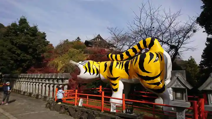朝護孫子寺の狛犬