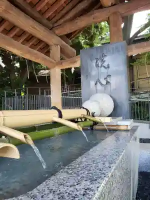 東郷神社の手水舎