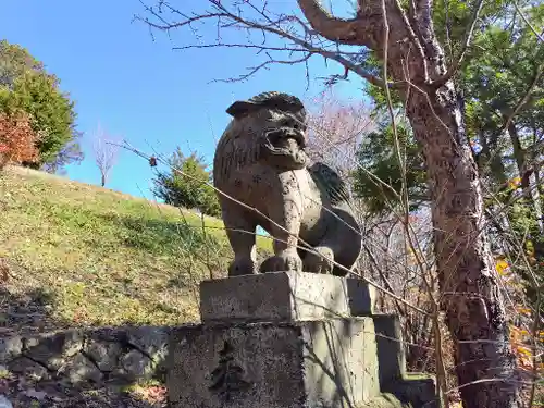 中富良野神社の狛犬