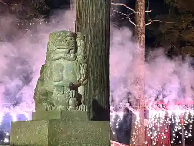 山家神社の狛犬