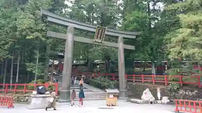 日光二荒山神社の鳥居