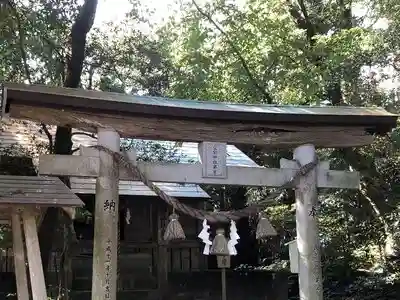 愛宕神社奥宮の鳥居