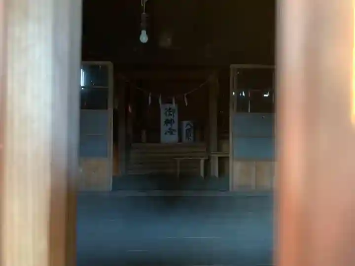 淡洲神社の本殿・本堂