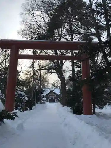 永山神社の鳥居