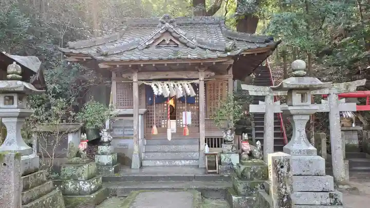 石穴稲荷神社の本殿・本堂