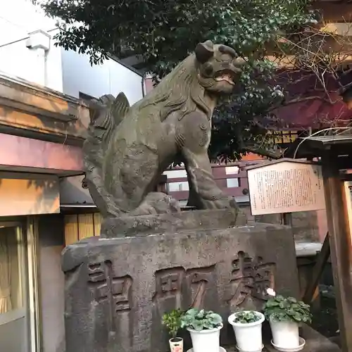 平河天満宮の狛犬