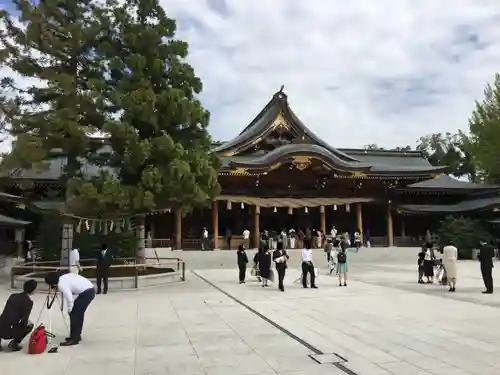 寒川神社の本殿・本堂